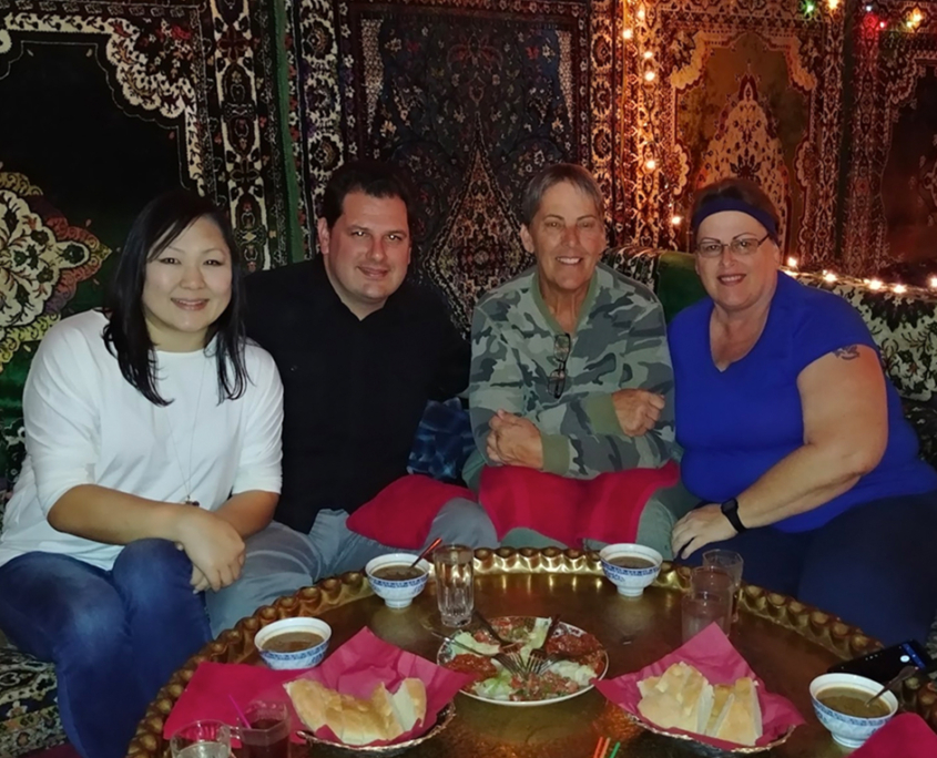 Moroccan Dinner with Aunt Pam and Debra Moroccan Dinner with Aunt Pam and Debra